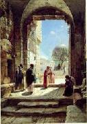 unknow artist Arab or Arabic people and life. Orientalism oil paintings 214 Germany oil painting artist